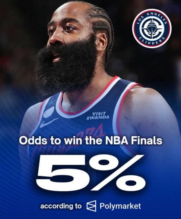 Trước khi mùa giải bắt đầu, Clippers có 5% cơ hội chiến thắng! Truyền thông Mỹ: Họ có thể lọt vào vò